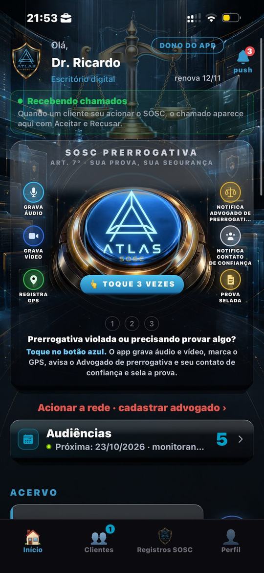 Início do Advogado